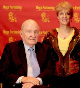 Susi with The late John Welch the former CEO of GE