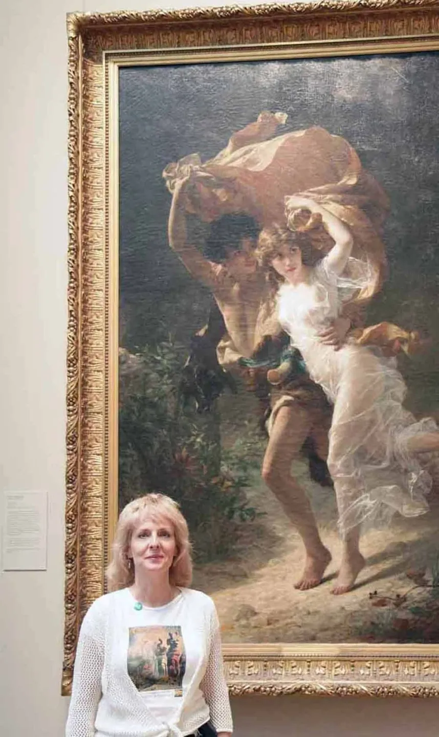 Susi with The Storm by Pierre Auguste Cot, The Met, NYC