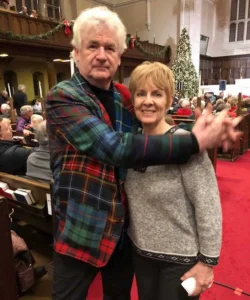 Susi with John McDermott the Singer