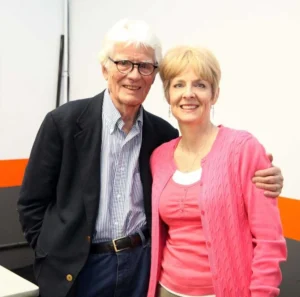 Susi with Dr. Gifford Jones the Vit C Guru