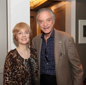 Susi with Paul Godfrey the Politician and Head of Blue Jays