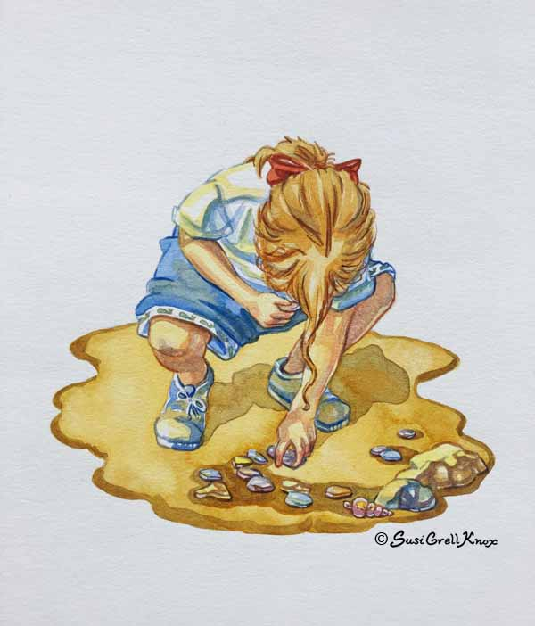 The Collector Illustrations art by Susi