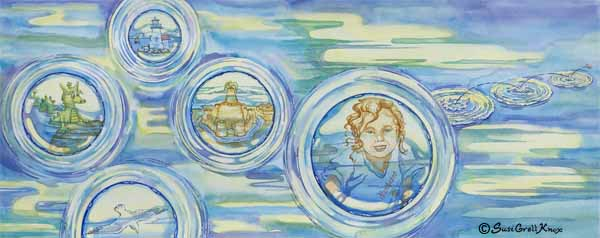 Summer Memories Illustrations art by Susi