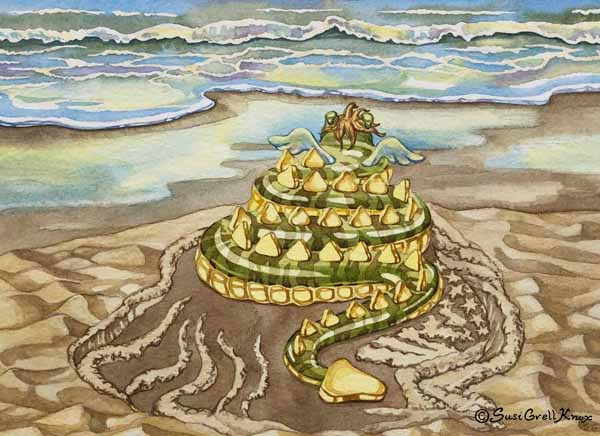 Going Home Illustrations art by Susi