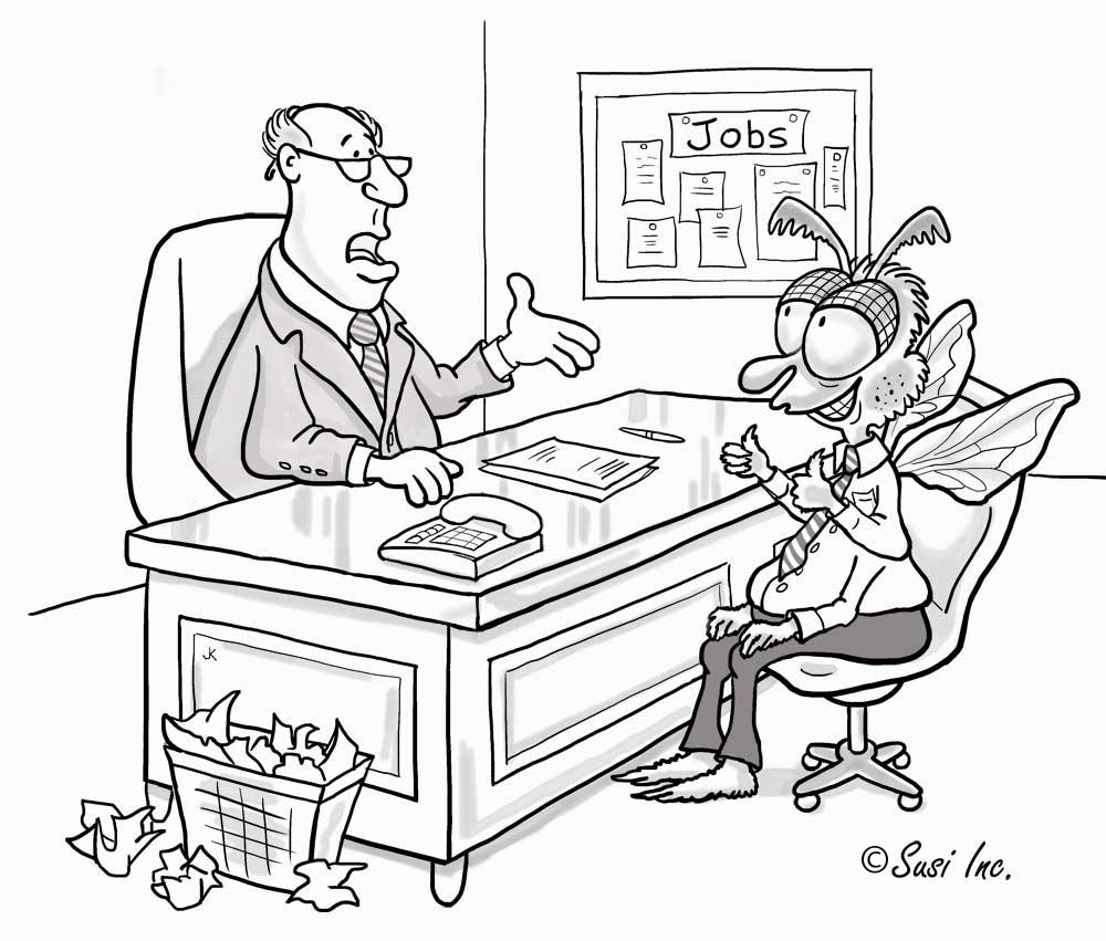 The benefits are good, but the pay is crap cartoons by Susi