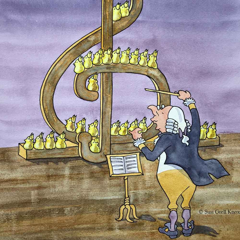 In Harmony Illustrations art by Susi