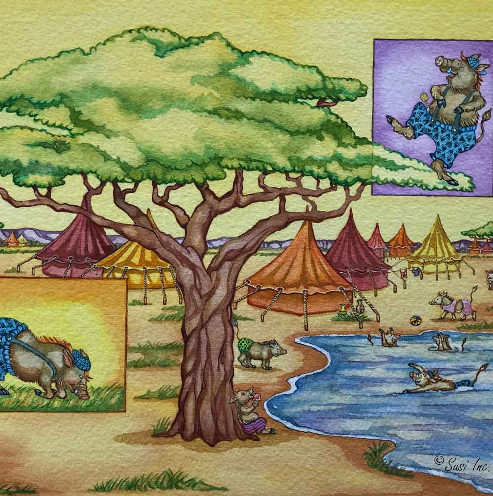 Stomping Ground Illustrations art by Susi