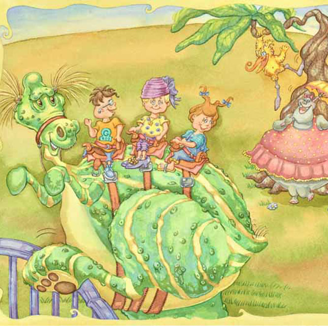 The Great Escape Illustrations art by Susi