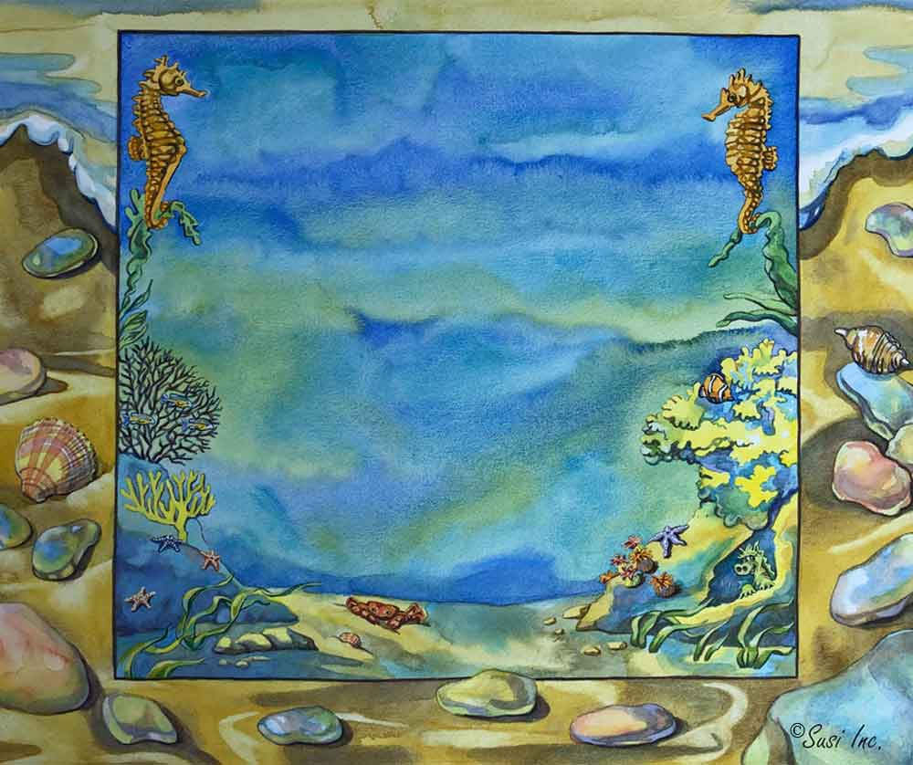 Under the Sea Illustrations art by Susi